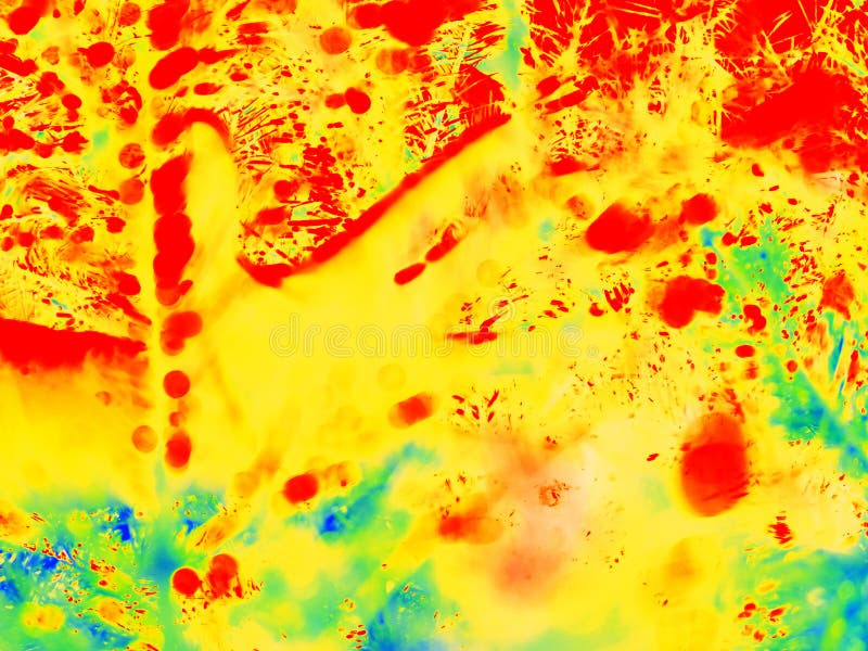 Fire in Forest Viewd by Thermal Camera Stock Photo - Image of dioxide ...
