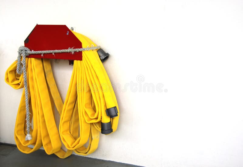 Fire Hose stock photo. Image of protection, dangerous 21490078