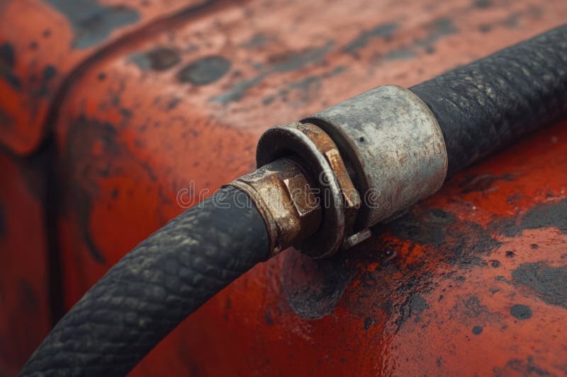 Fire Hydrant Hose Connection stock photos