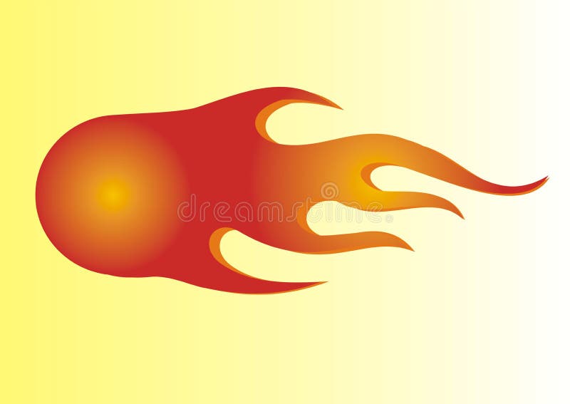 Fire illustration stock illustration