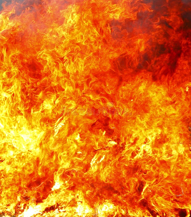 Fire inferno background