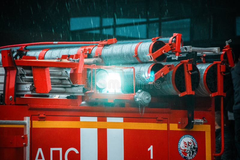 Fire machine editorial image. Image of fire, light, blue 161043635