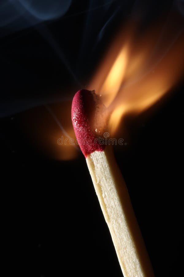 Fire - Match Burning