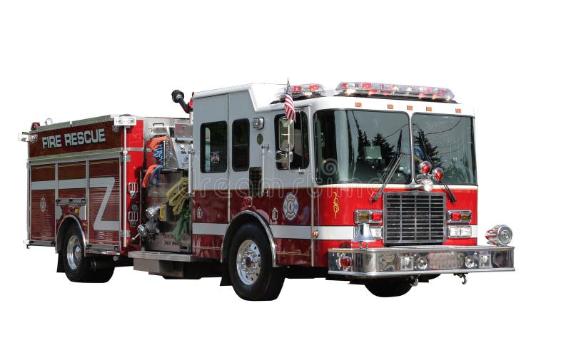 Fire Rescue Truck royalty free stock image