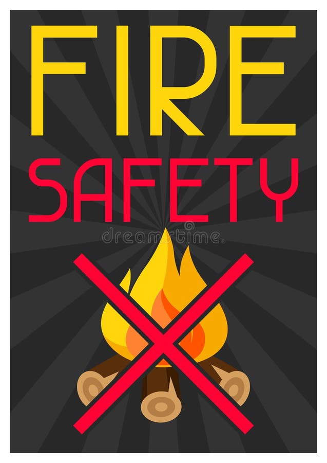 Fire Safety Poster Stock Illustrations 1 434 Fire Safety Poster Stock Illustrations Vectors Clipart Dreamstime
