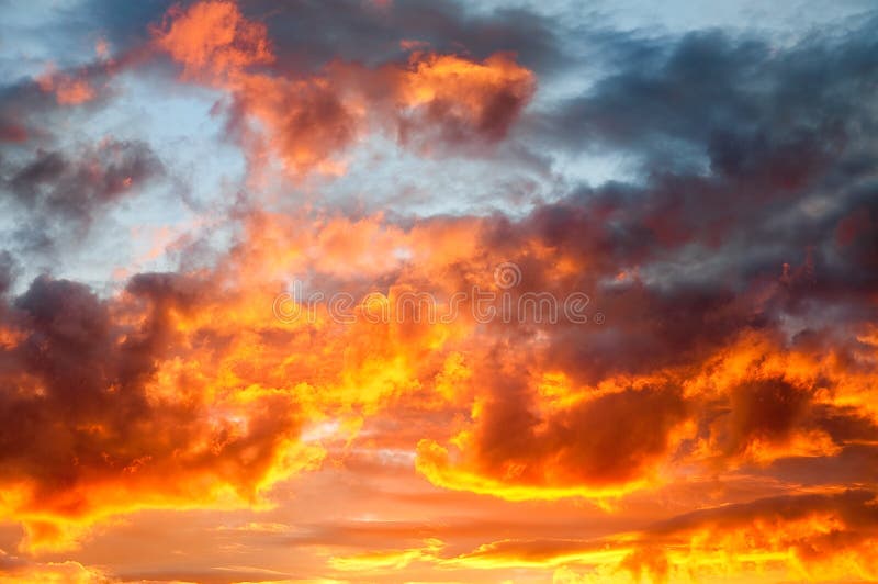 Fire in the sky