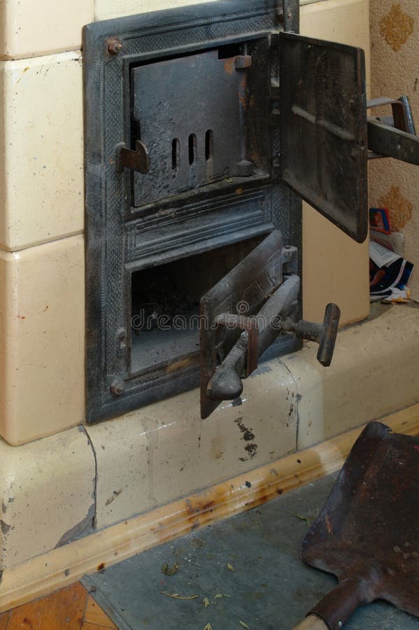 Fire stove door stock image. Image of stove, warm, burn 39541777
