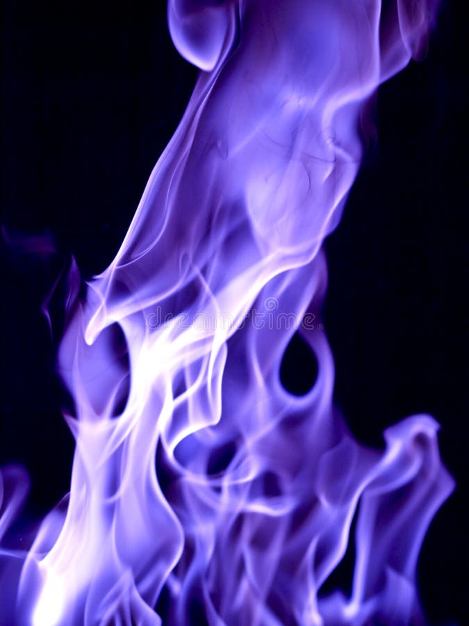 Fire Study stock photo