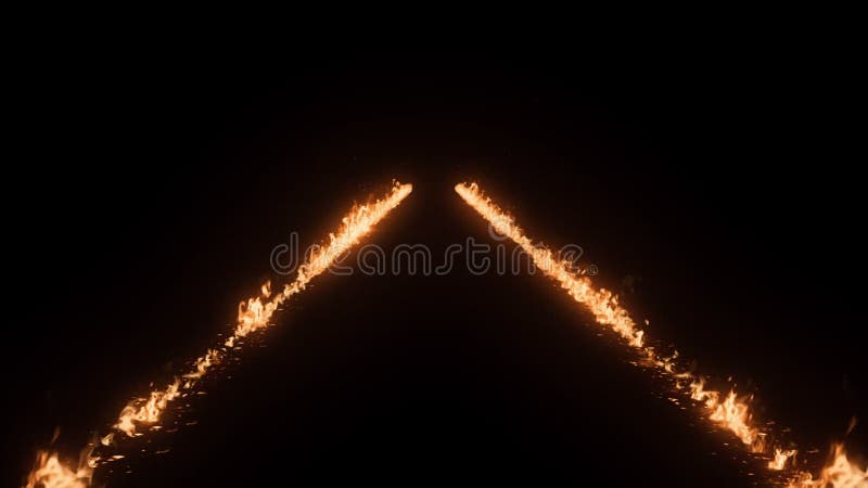 Fire Trail Burning Trail Fire Trail on Road Stock Video Video of Fire Trail Burning Trail Fire Trail on Road Stock Video Video of
