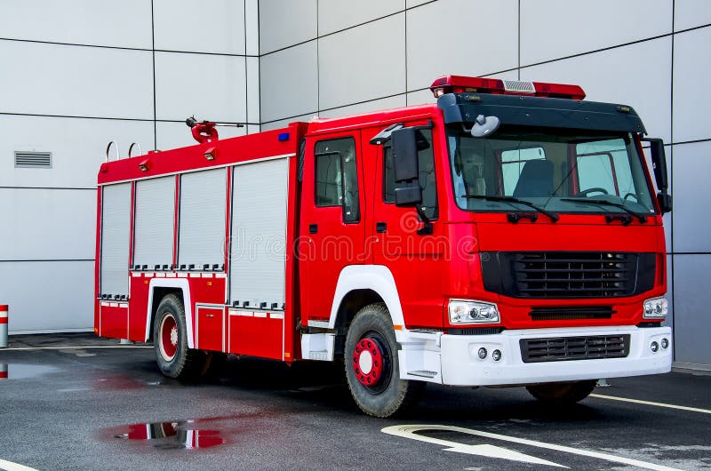 Fire truck royalty free stock image