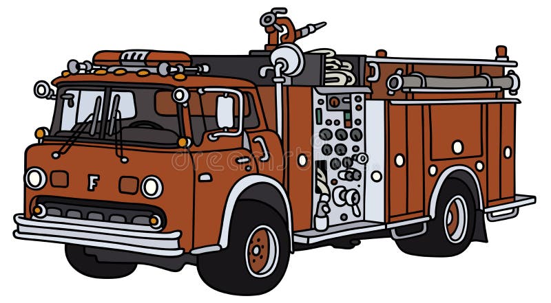 Free Free 286 Vintage Fire Truck Svg SVG PNG EPS DXF File