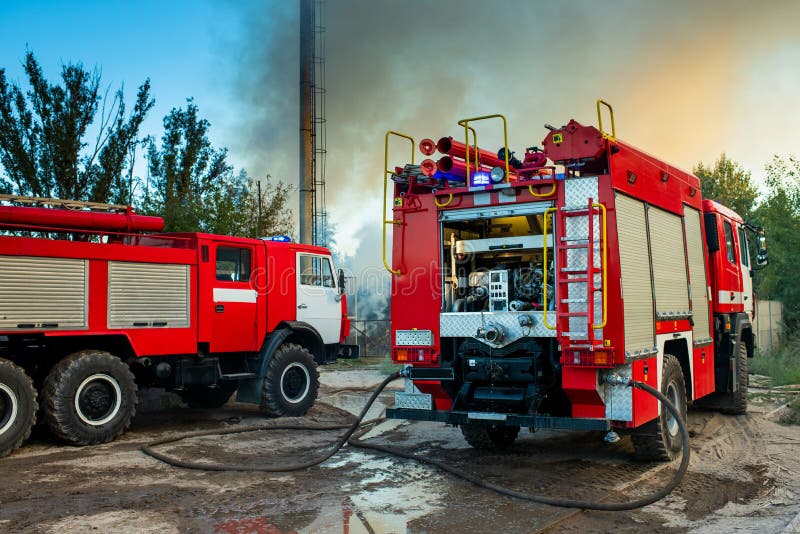 Fire fighting machines stock image. Image of control 124981021