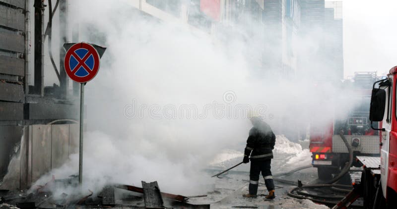 Firefighter stock images