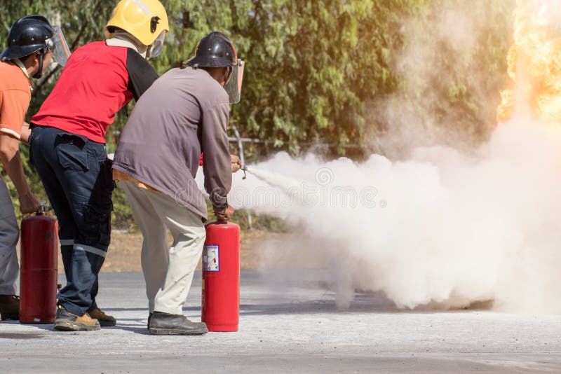 2 026 Fire Extinguisher Training Photos Free Royalty Free Stock Photos From Dreamstime