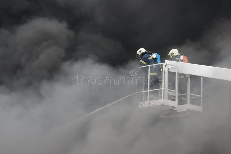 Firefighters royalty free stock image