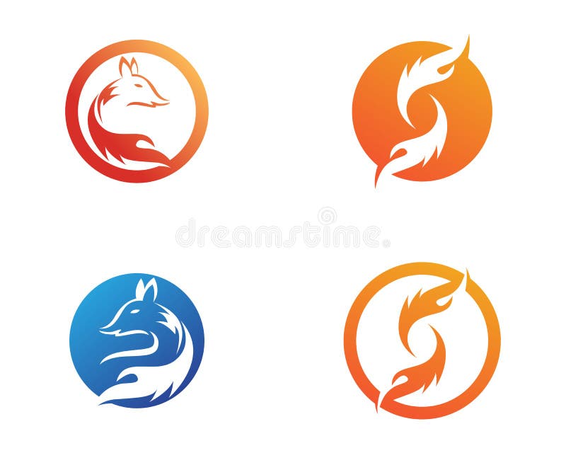 Firefox Animals Logo and Symbols Template App Icons Stock Vector -  Illustration of graphic, animal: 113377194