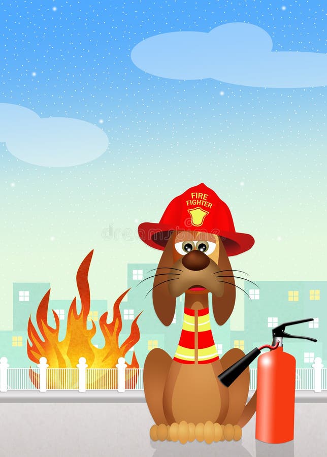 Firehouse Dog Stock Illustrations – 386 Firehouse Dog Stock ...