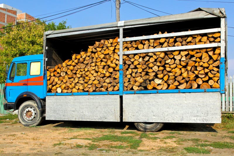 Firewood truck