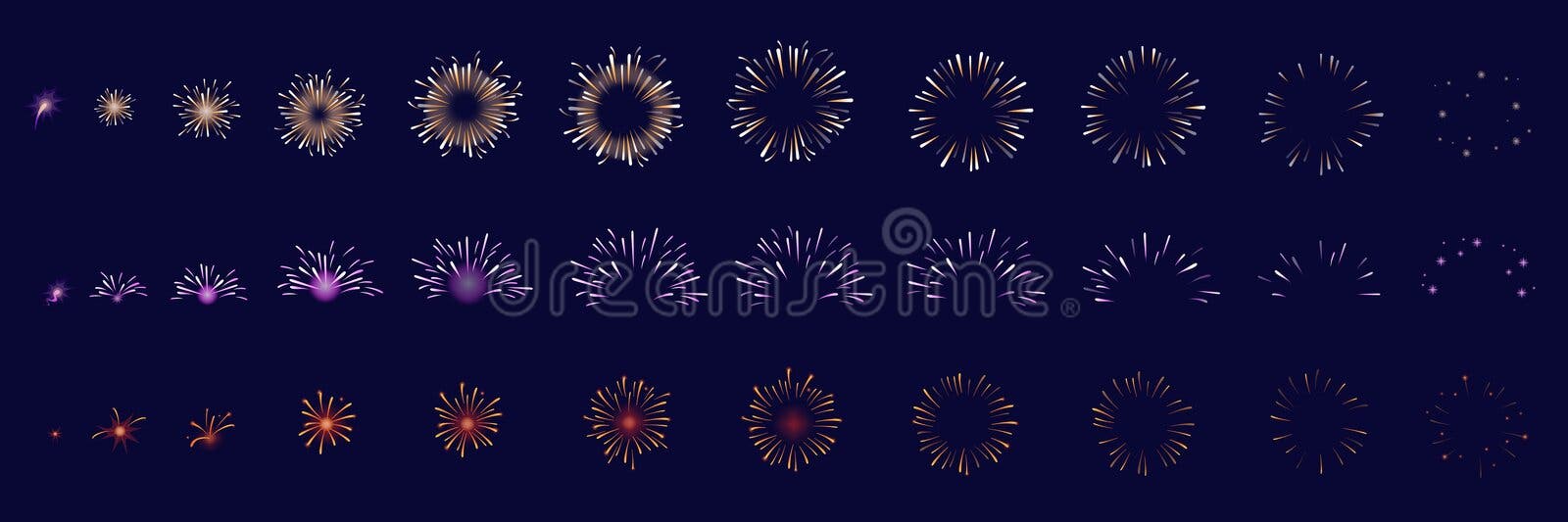 🎆 Free Fireworks - Royalty-Free GIF - Animated Sticker - Free PNG -  Animated Icon