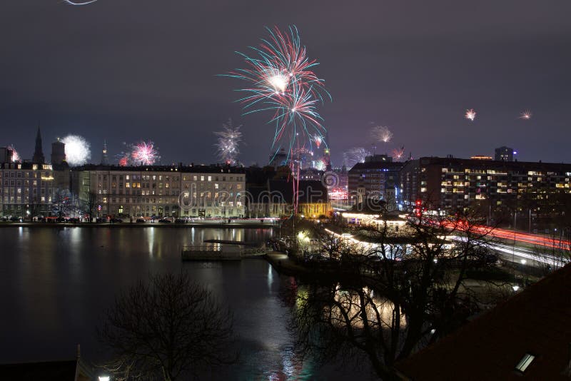 Firework in Denmark