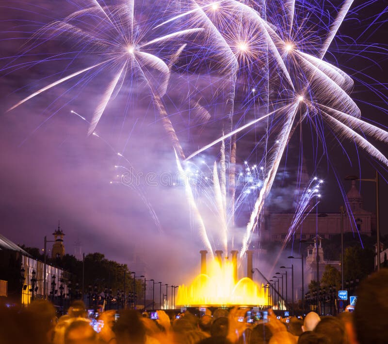 Firework show stock photo. Image of fireworks, celebration 35371498