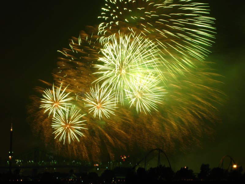 Fireworks stock photo. Image of distort, fire, celebration 6593684