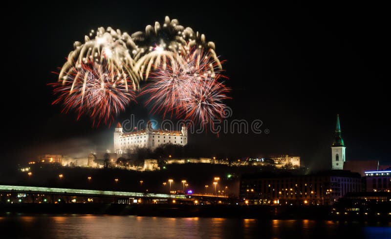 Fireworks on the Castle