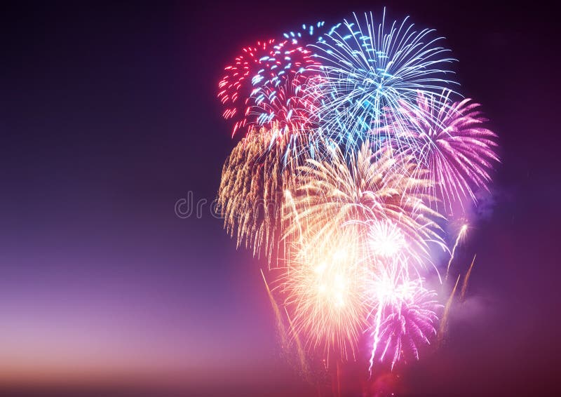 Fireworks Display stock photos