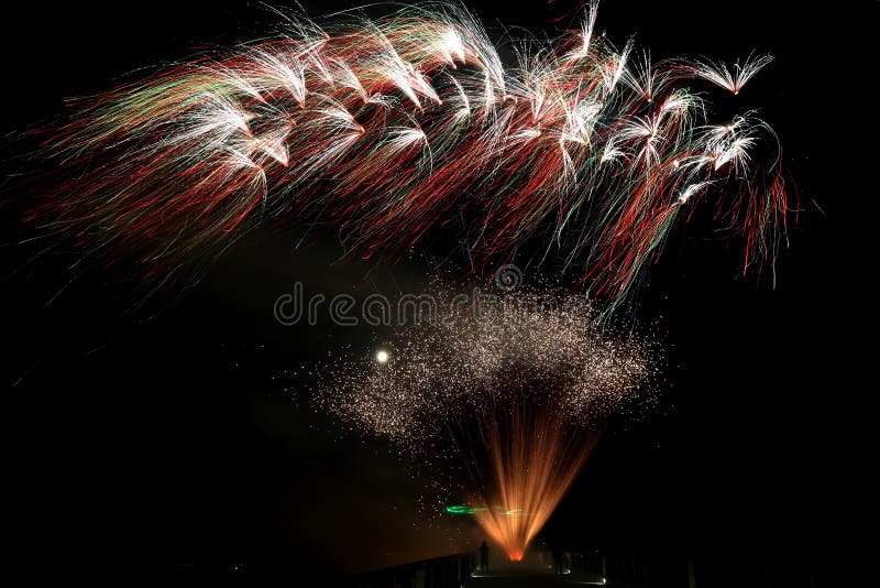 Fireworks Display stock image