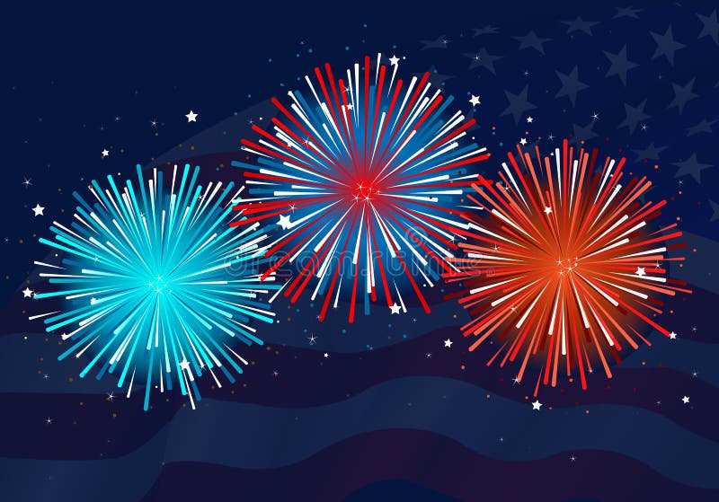Fireworks vector illustration Fireworks vector illustration