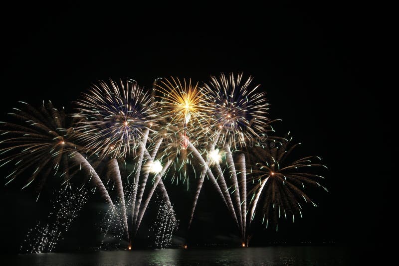 Fireworks light stock image. Image of explosion, firework 49791897