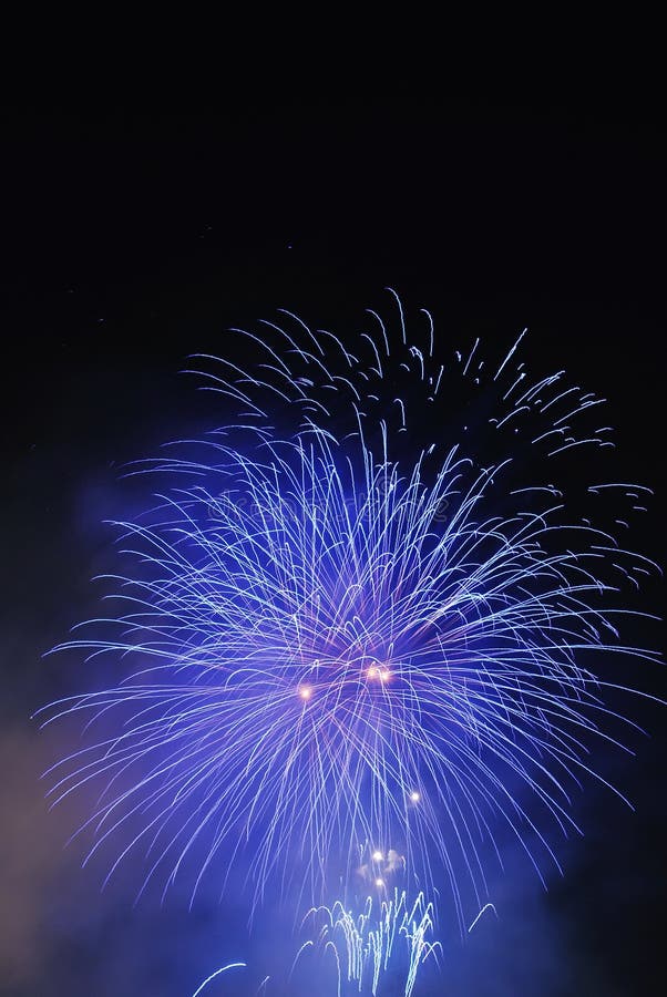 Fireworks signifying celebration and achievement