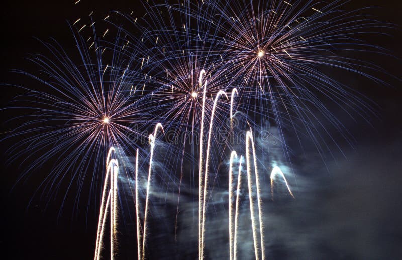 Fireworks stock photo. Image of fireworks, holiday, celebration 40092422