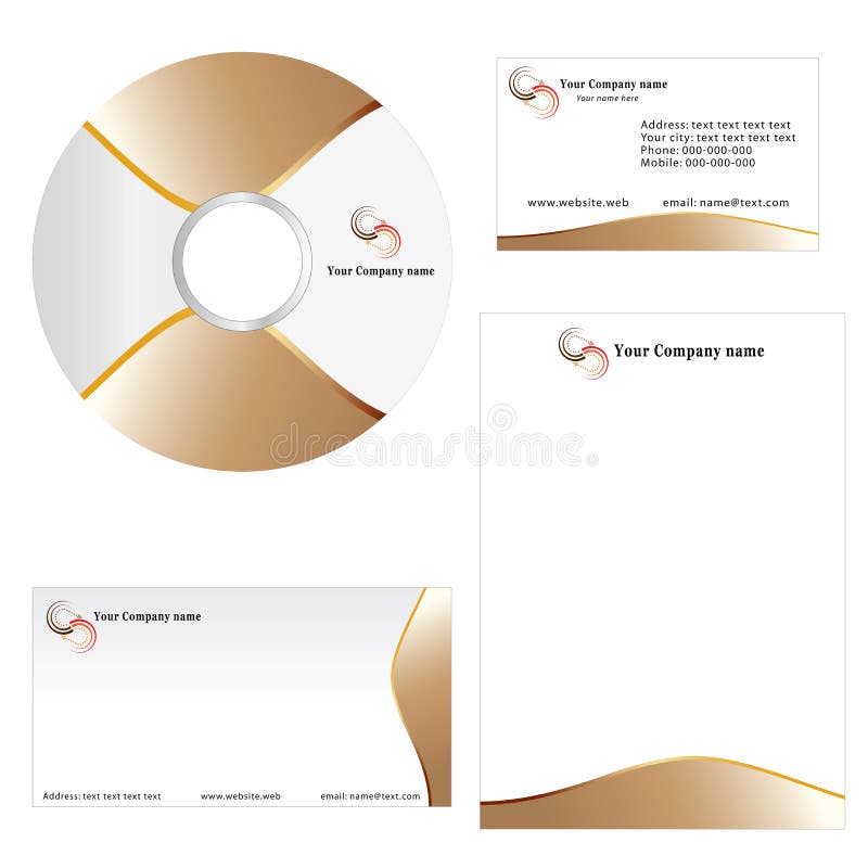 Company Business Card and Letterhead Template design. Company Business Card and Letterhead Template design.
