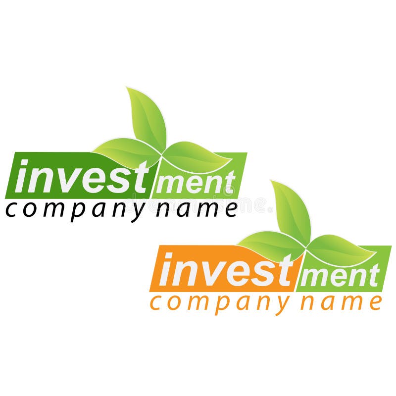 Firmă de investiții royalty free illustration