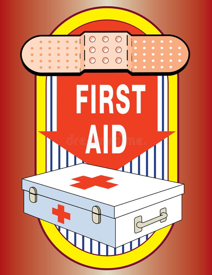 First Aid stock illustration. Illustration of first, illness 6419851