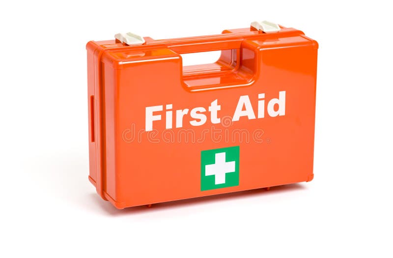 A First Aid Kit stock photo. Image of healthcare, green 34933036