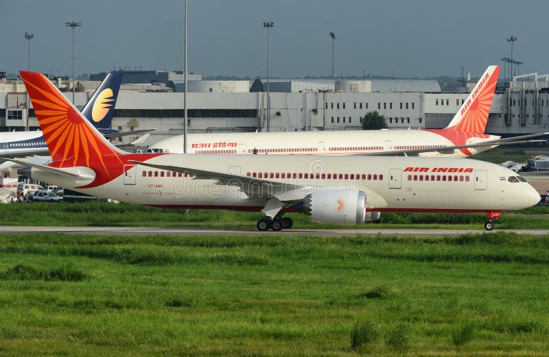 First Boeing 787 For Air India Editorial Photography Image