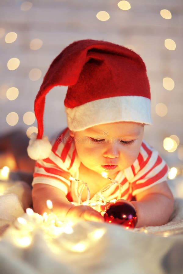 First Christmas royalty free stock photos