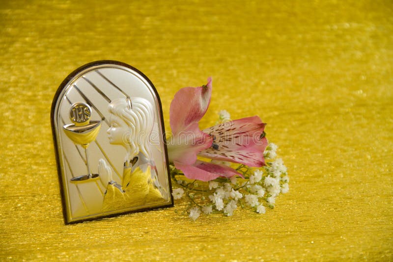 First Communion stock photography