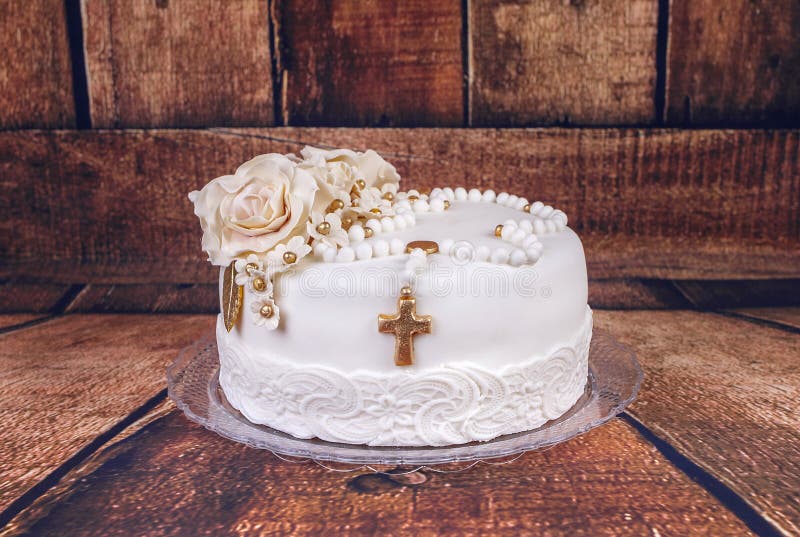 Ave Maria | Baptism Cake | Communion Cake – Rolling In Dough Bakery