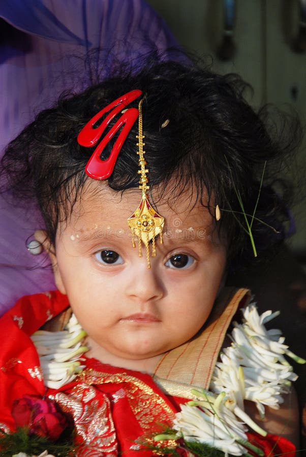 First Rice-eating Ceremony in India Editorial Image - Image of rituals ...