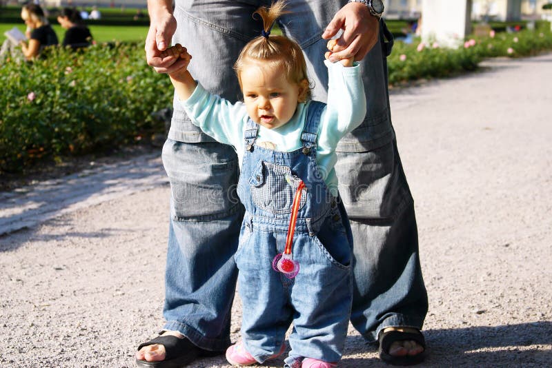 First steps stock photos First steps stock photos