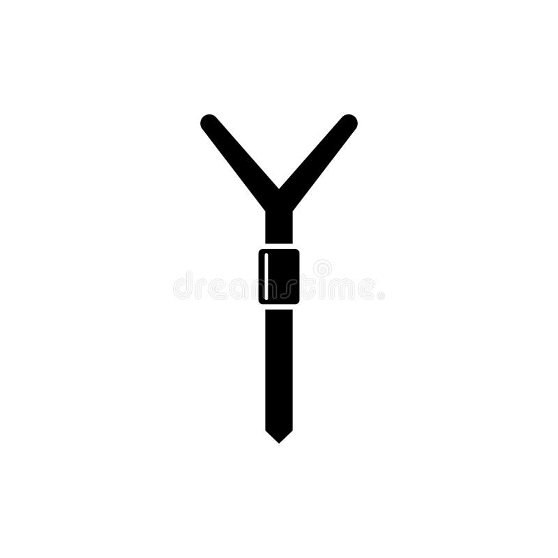 Fischen Rod Holder Vector Icon stock abbildung Fischen Rod Holder Vector Icon stock abbildung