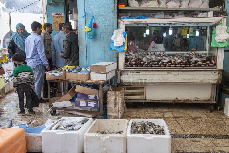 Fischmarkt, Amman, Jordanien, Reise, Mittlere Osten