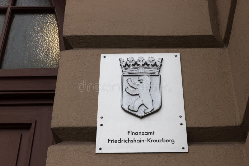 Fisco di kreuzberg e di friedrichshain Berlino Germania fotografie stock libere da diritti Fisco di kreuzberg e di friedrichshain Berlino Germania fotografie stock libere da diritti