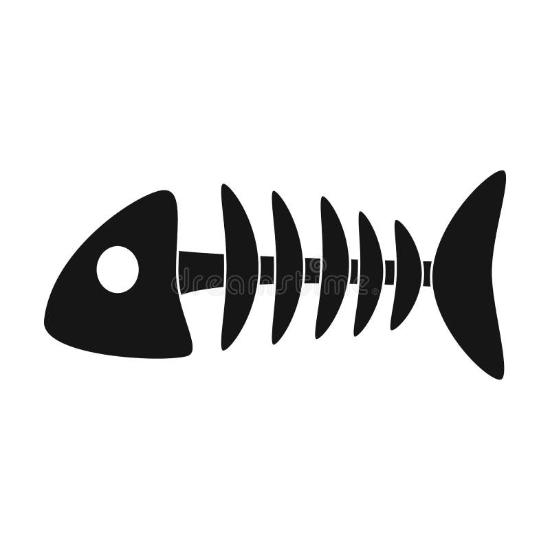 Download Fish Bone Icon Of Vector Illustration For Web And Mobile ...