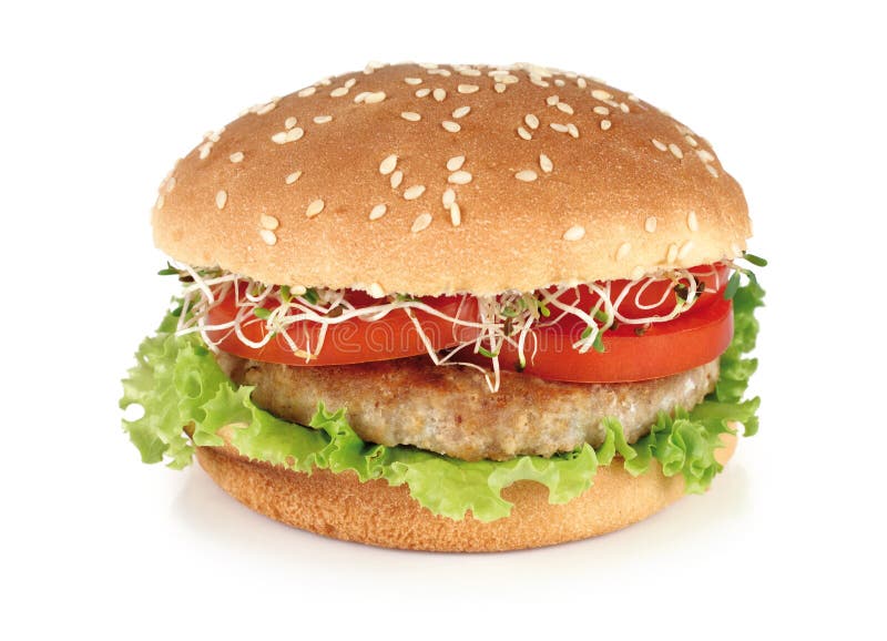 Fish Burger royalty free stock images