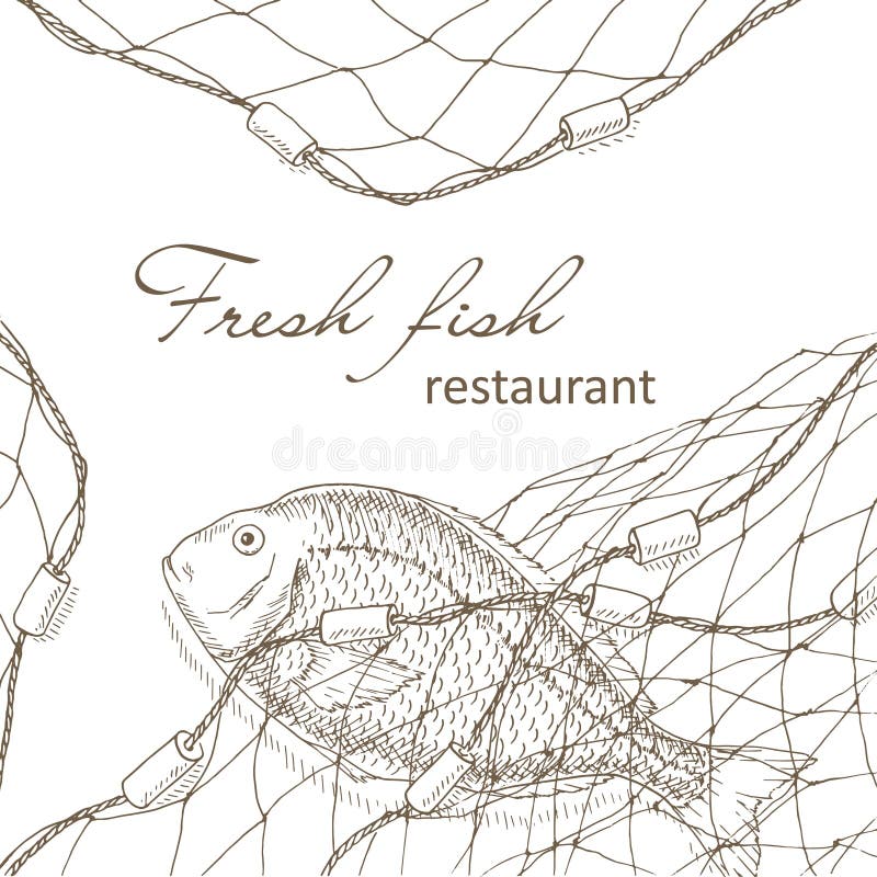 Fish Net Stock Illustrations – 10,931 Fish Net Stock Illustrations