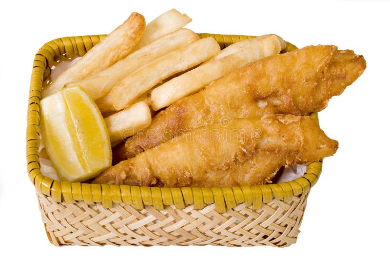 Fish And Chips royalty free stock photos